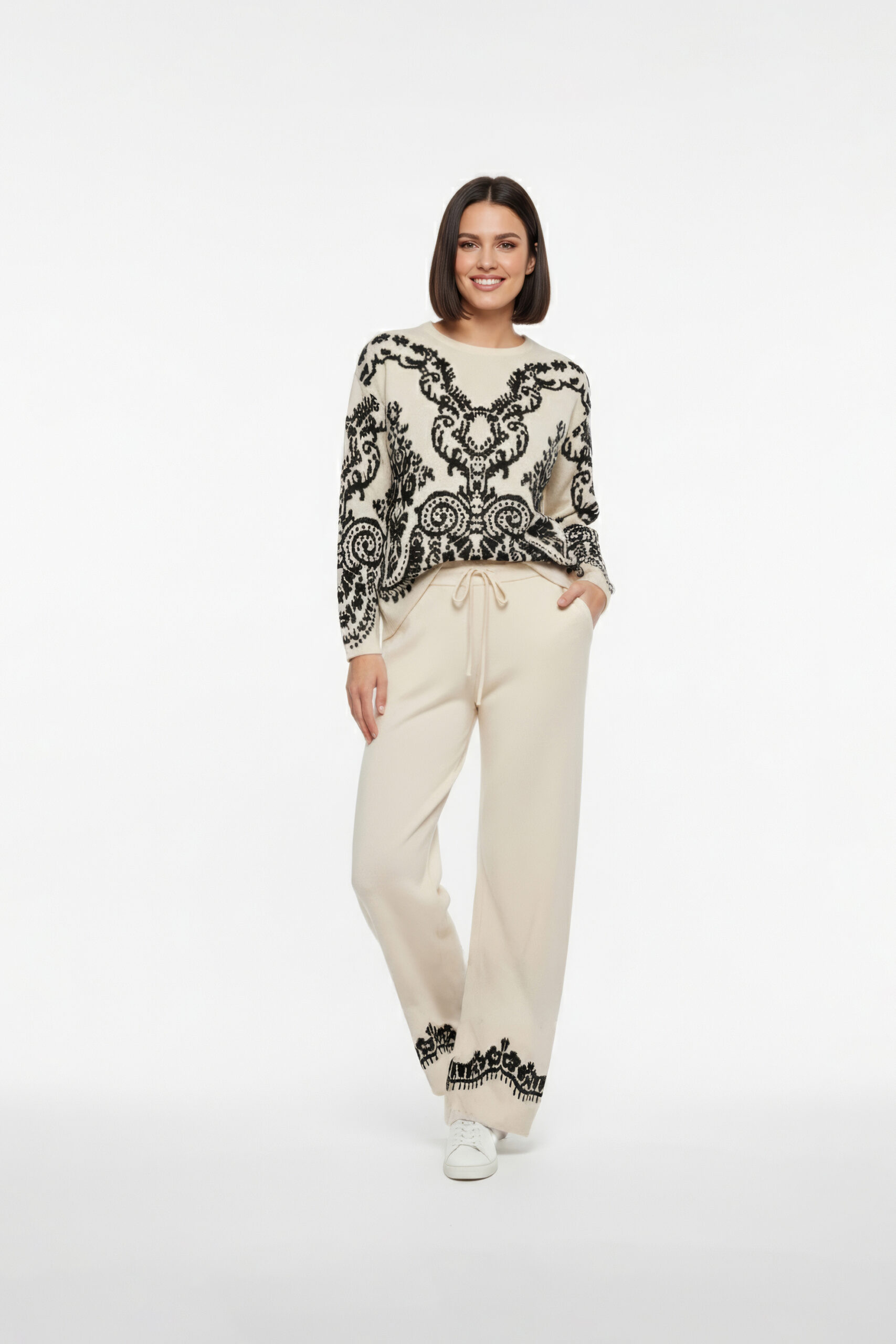 CONJUNTO PUNTO BORDADO