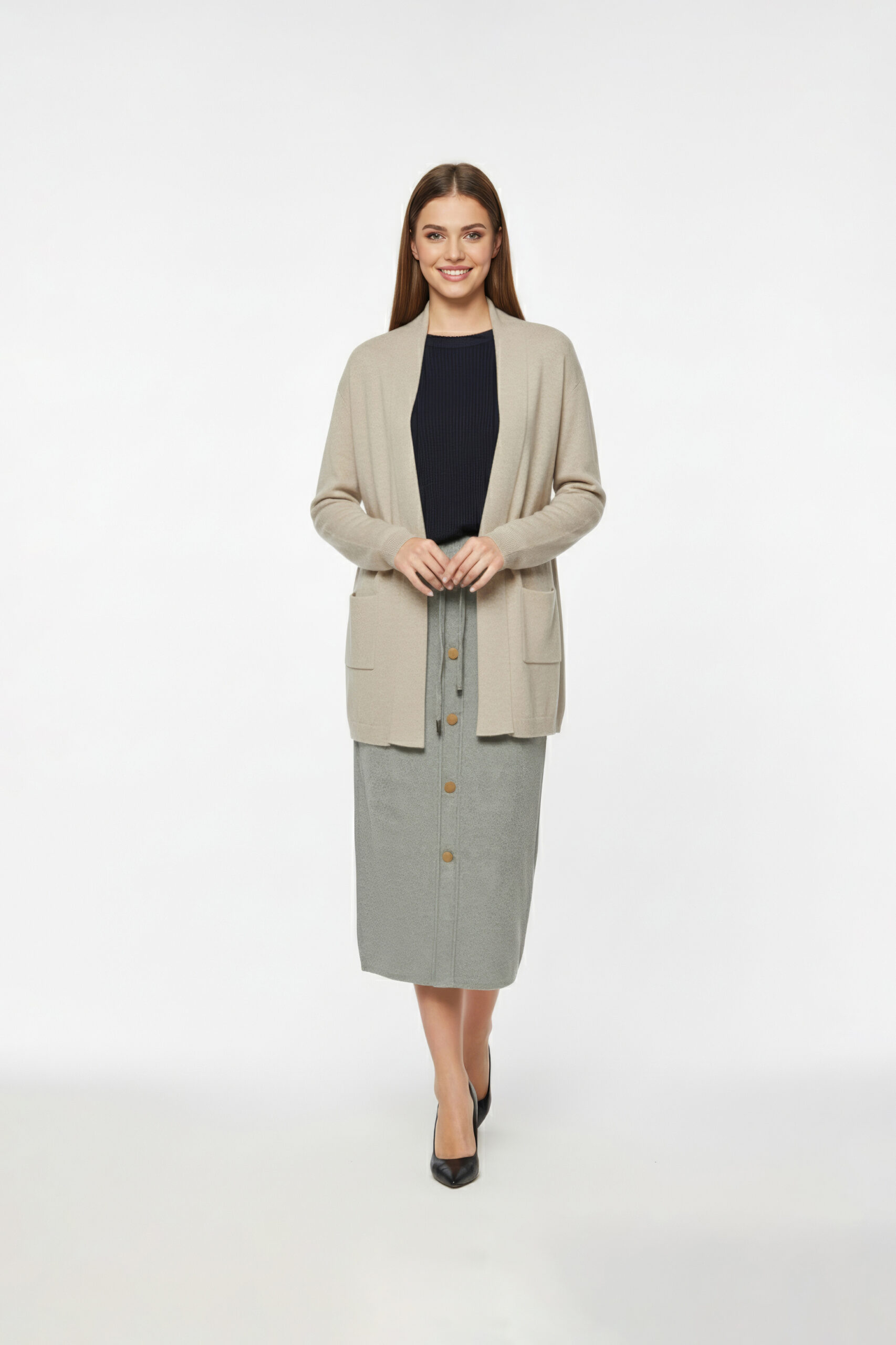 CHAQUETA PUNTO BOLSILLOS