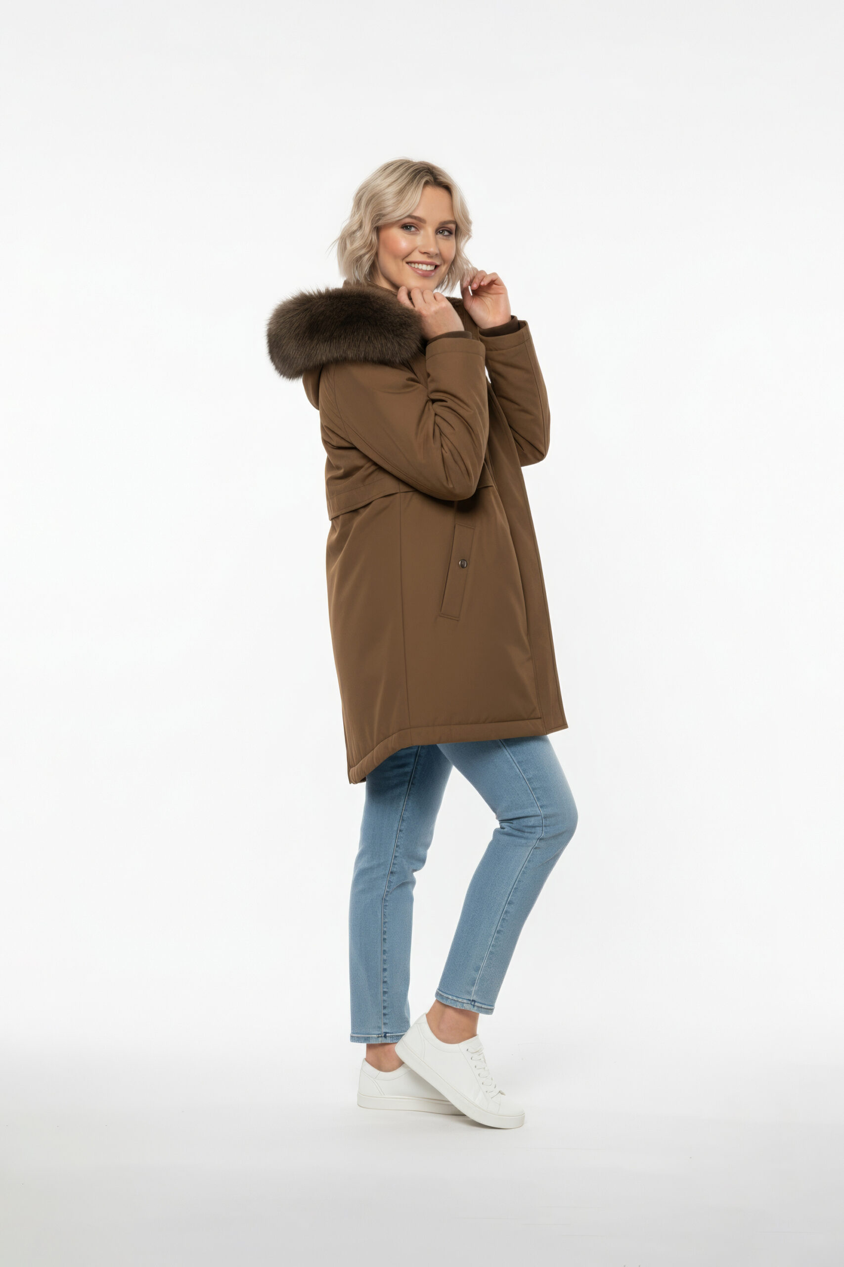 CAZADORA TIPO PARKA REPELEN