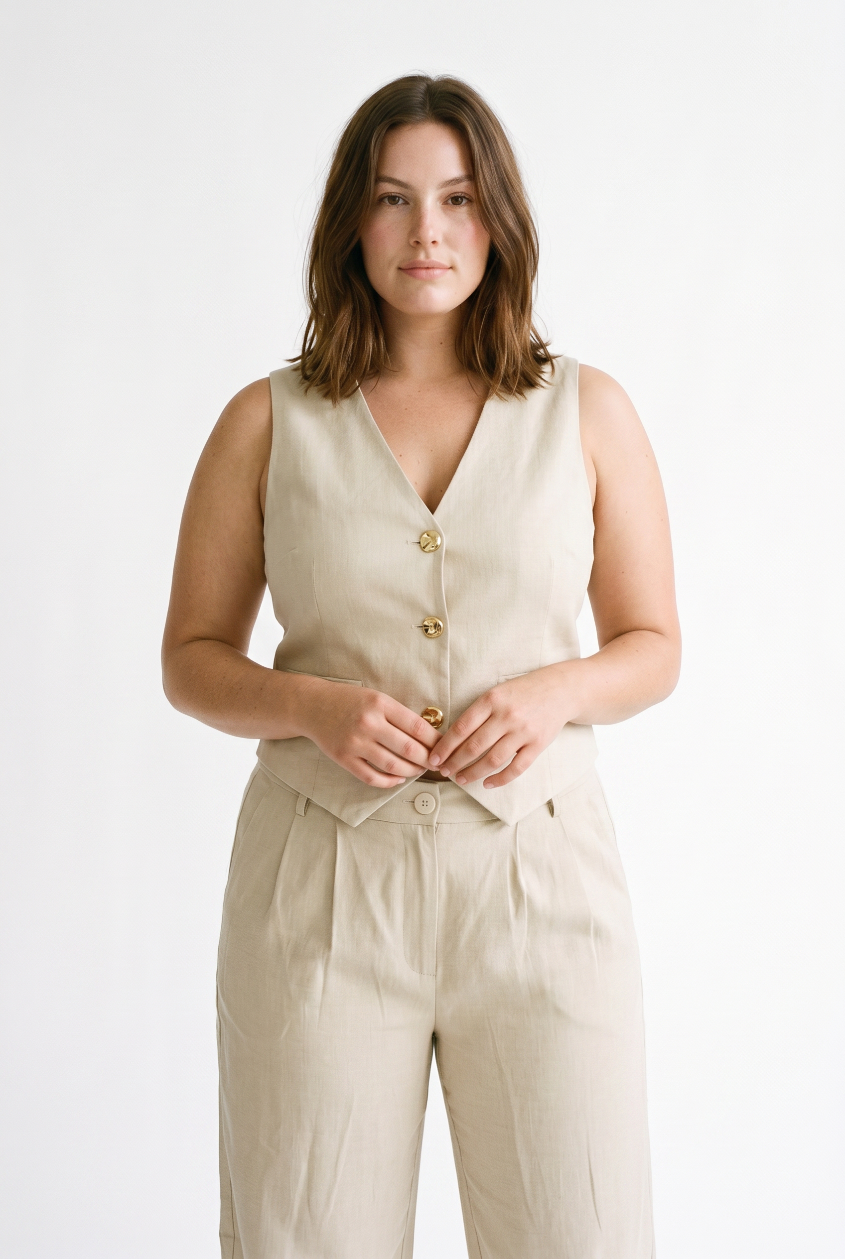 Conjunto Chaleco Pantalón