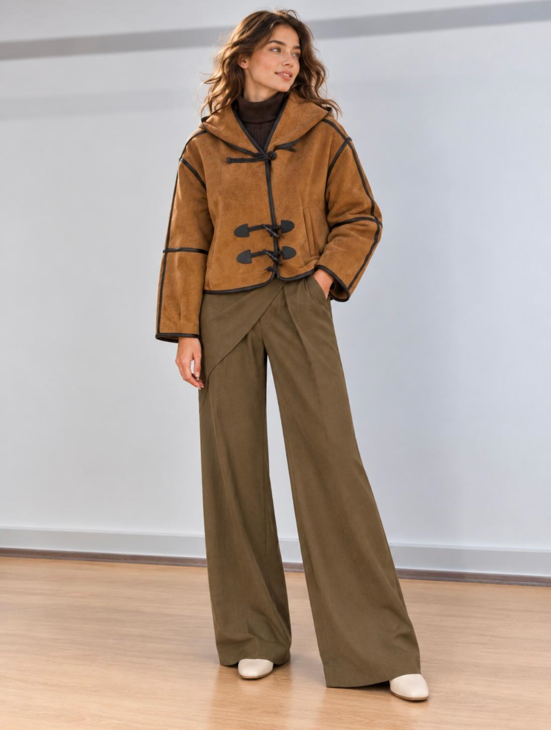 cazadora camel